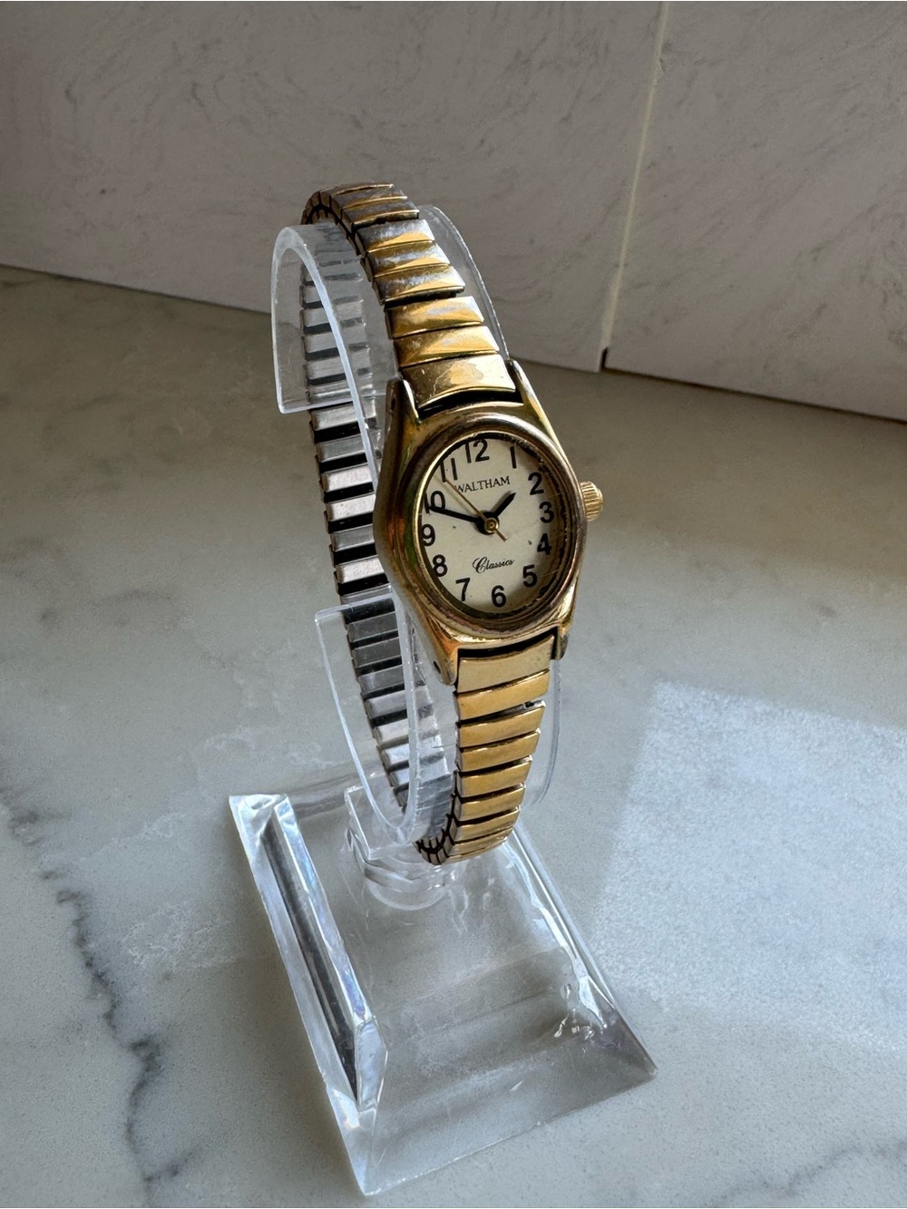 Waltham Women's Gold-Tone Expansion Band Watch